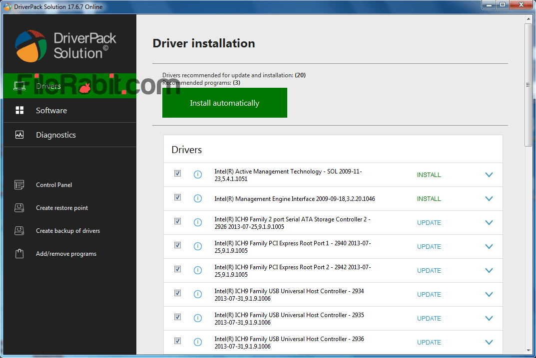 Driver pack for windows 7 32 bit download